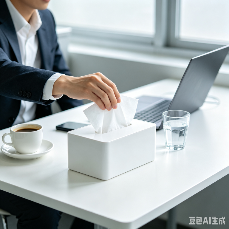 纸巾使用与生产图片生成 (1)